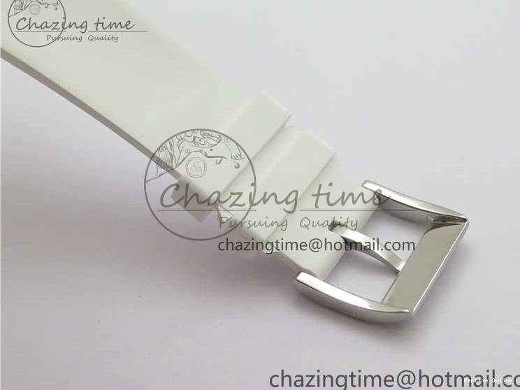 0112 Submariner Phantomlab Transparent KZF Best Edition Black Dial on White Rubber Strap VR StreetReady 2567